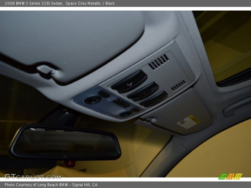 Space Grey Metallic / Black 2008 BMW 3 Series 328i Sedan