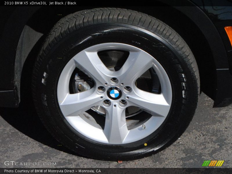 Jet Black / Black 2010 BMW X5 xDrive30i