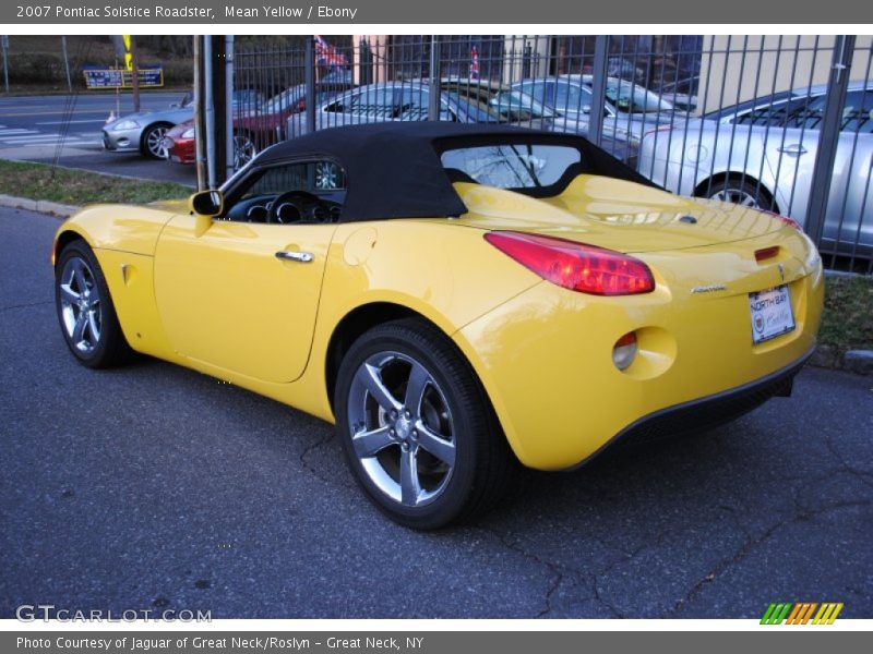Mean Yellow / Ebony 2007 Pontiac Solstice Roadster
