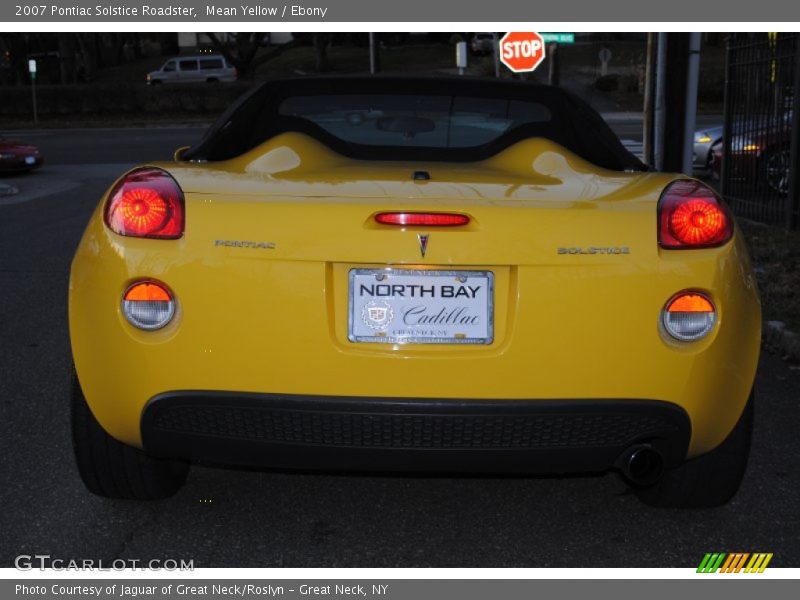 Mean Yellow / Ebony 2007 Pontiac Solstice Roadster