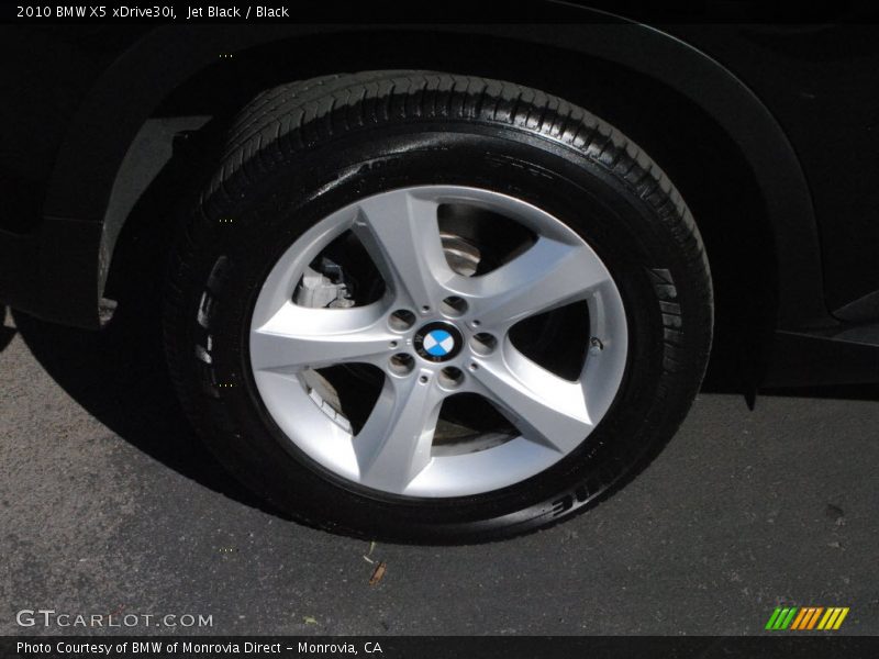 Jet Black / Black 2010 BMW X5 xDrive30i
