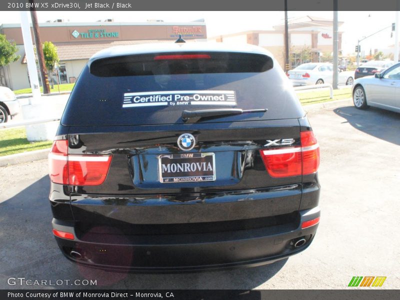 Jet Black / Black 2010 BMW X5 xDrive30i