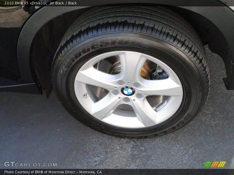 Jet Black / Black 2010 BMW X5 xDrive30i