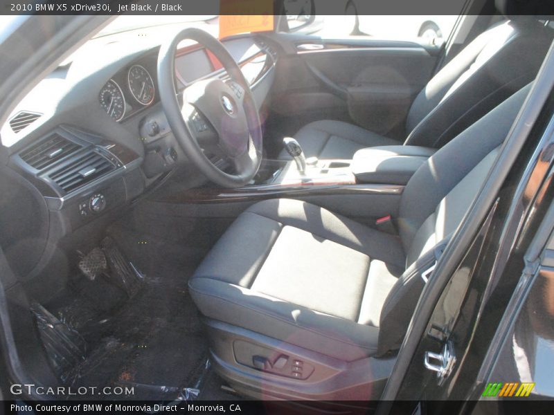 Jet Black / Black 2010 BMW X5 xDrive30i