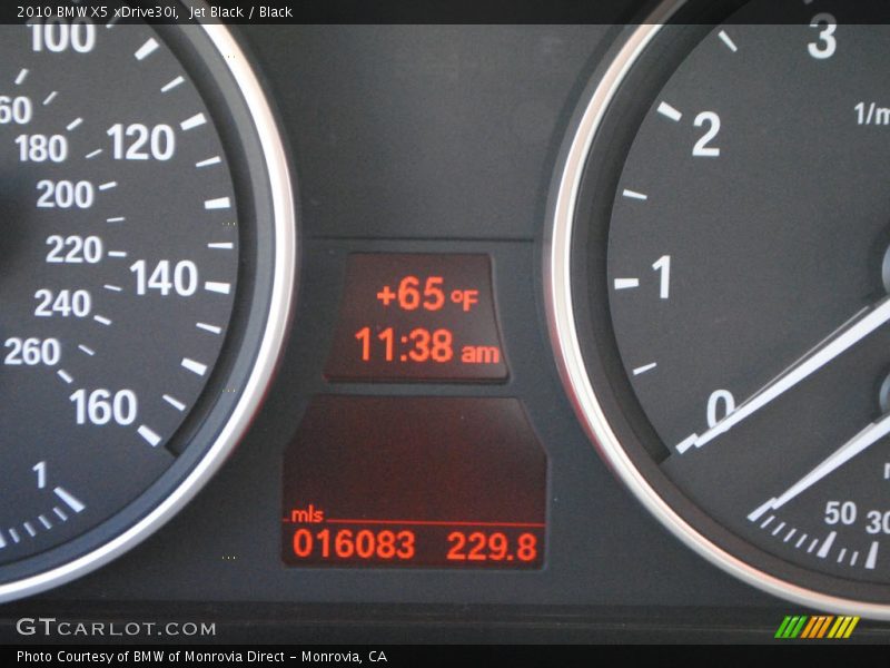Jet Black / Black 2010 BMW X5 xDrive30i