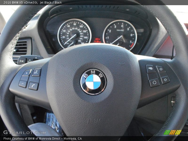 Jet Black / Black 2010 BMW X5 xDrive30i
