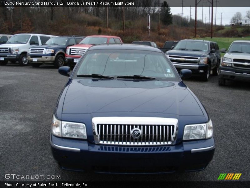 Dark Blue Pearl / Medium Light Stone 2006 Mercury Grand Marquis LS