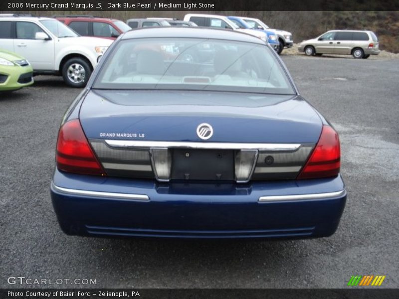 Dark Blue Pearl / Medium Light Stone 2006 Mercury Grand Marquis LS