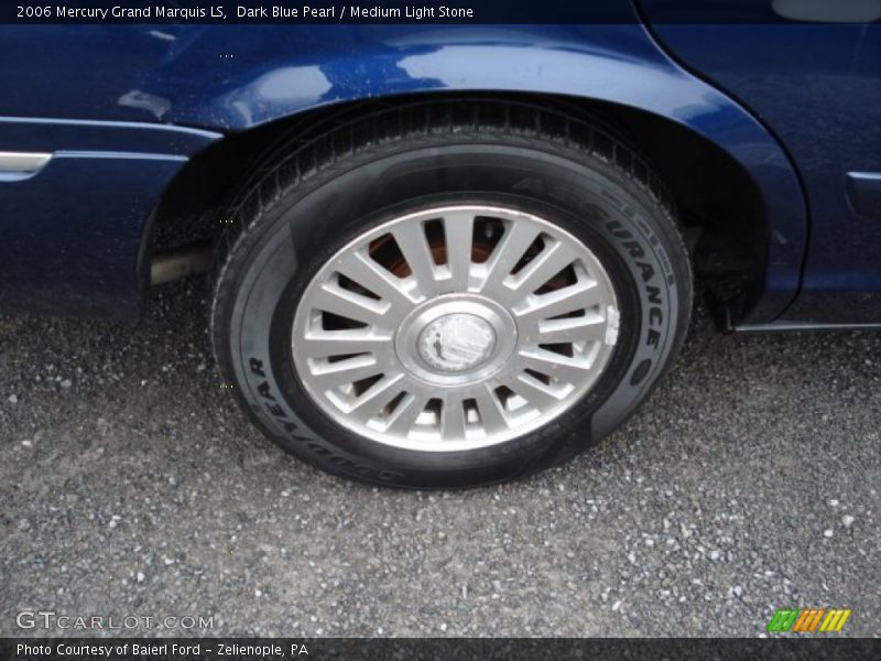 Dark Blue Pearl / Medium Light Stone 2006 Mercury Grand Marquis LS