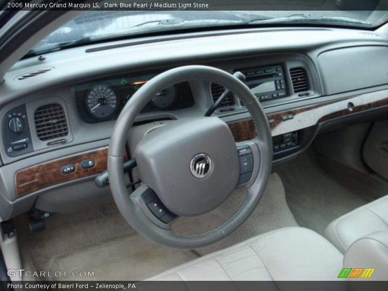Dark Blue Pearl / Medium Light Stone 2006 Mercury Grand Marquis LS