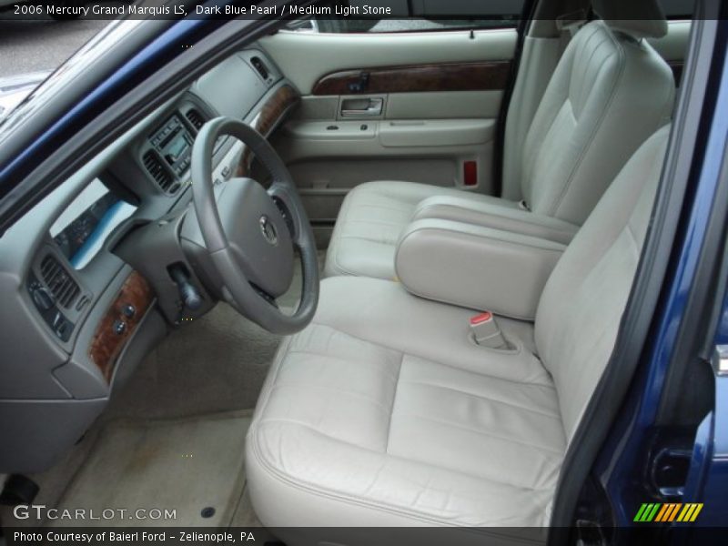 Dark Blue Pearl / Medium Light Stone 2006 Mercury Grand Marquis LS