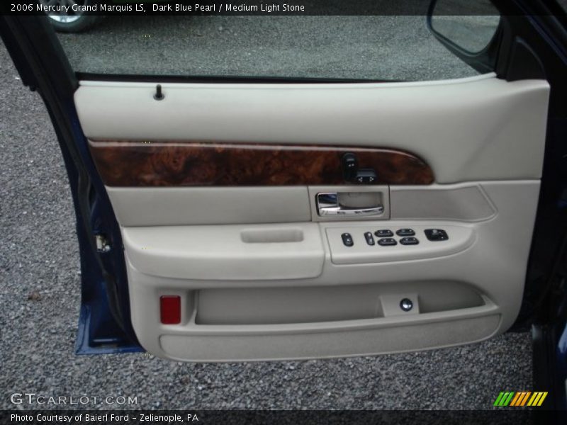 Dark Blue Pearl / Medium Light Stone 2006 Mercury Grand Marquis LS