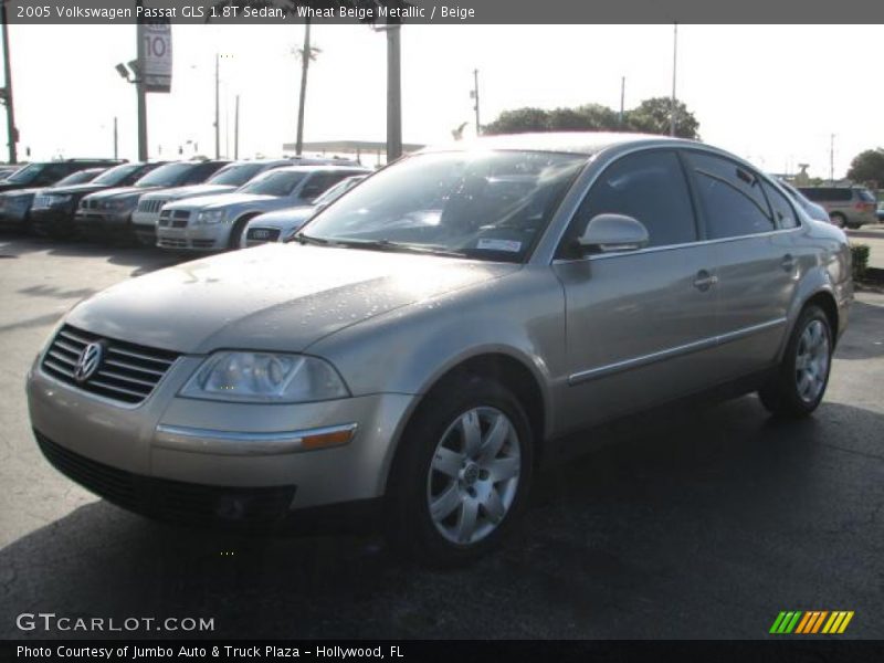 Wheat Beige Metallic / Beige 2005 Volkswagen Passat GLS 1.8T Sedan