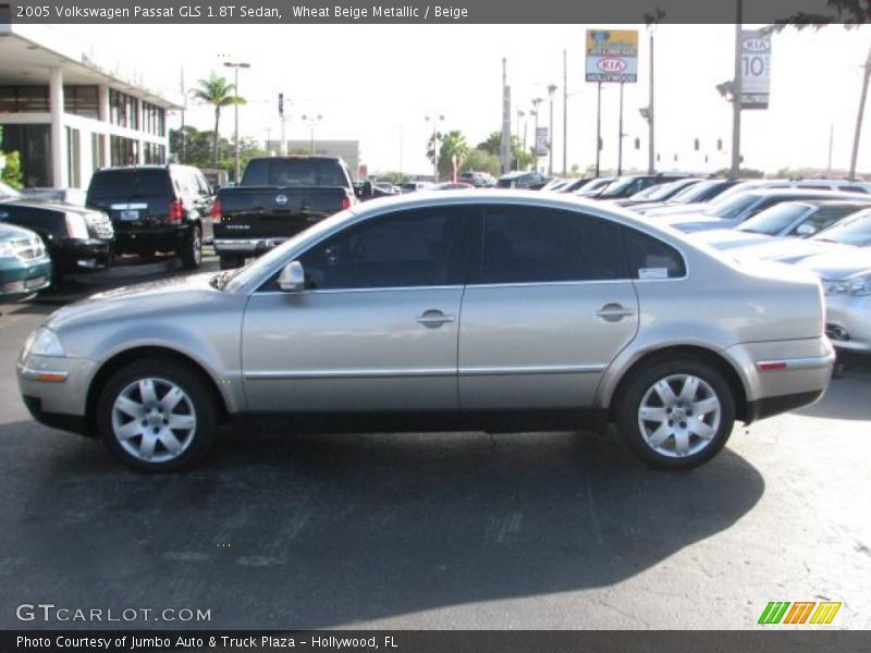 Wheat Beige Metallic / Beige 2005 Volkswagen Passat GLS 1.8T Sedan
