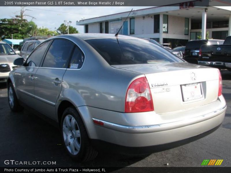Wheat Beige Metallic / Beige 2005 Volkswagen Passat GLS 1.8T Sedan