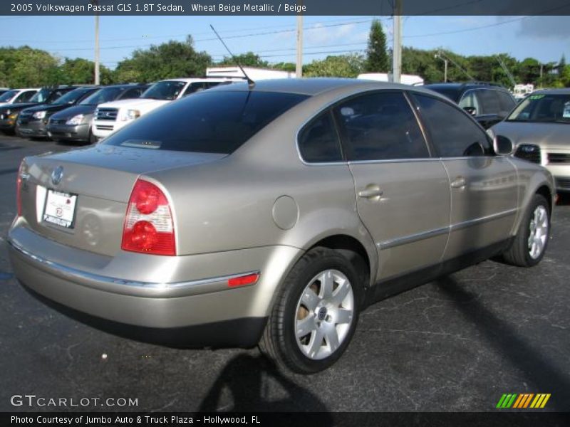 Wheat Beige Metallic / Beige 2005 Volkswagen Passat GLS 1.8T Sedan