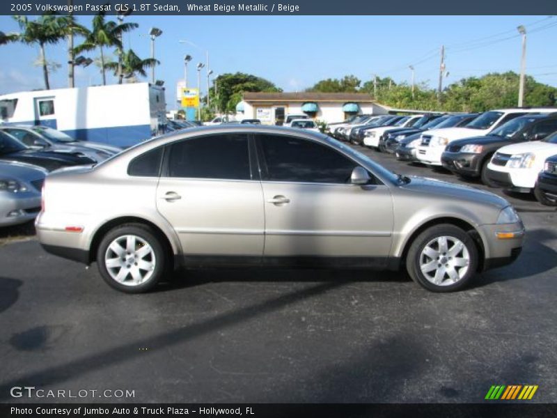 Wheat Beige Metallic / Beige 2005 Volkswagen Passat GLS 1.8T Sedan
