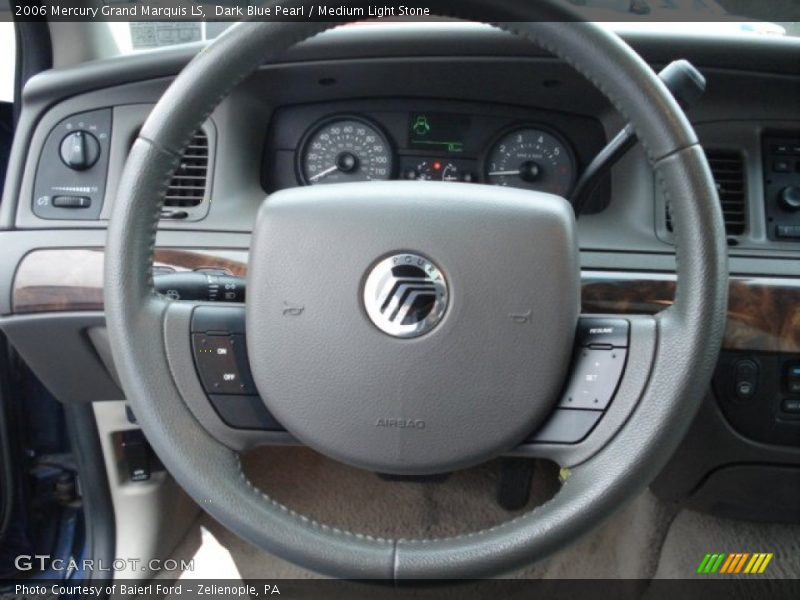 Dark Blue Pearl / Medium Light Stone 2006 Mercury Grand Marquis LS