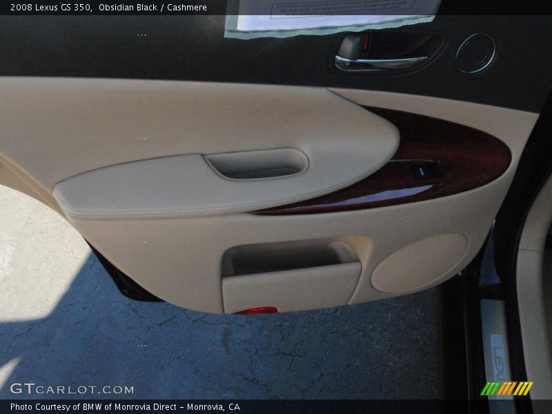 Obsidian Black / Cashmere 2008 Lexus GS 350