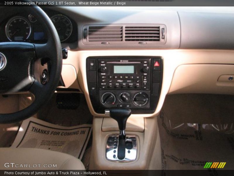 Wheat Beige Metallic / Beige 2005 Volkswagen Passat GLS 1.8T Sedan
