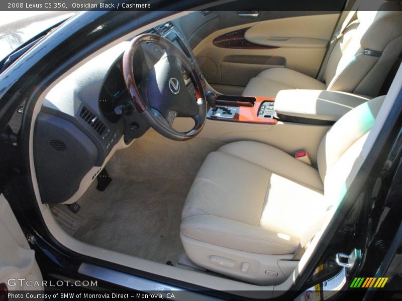 Obsidian Black / Cashmere 2008 Lexus GS 350