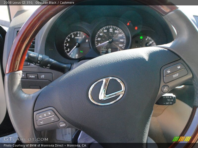Obsidian Black / Cashmere 2008 Lexus GS 350