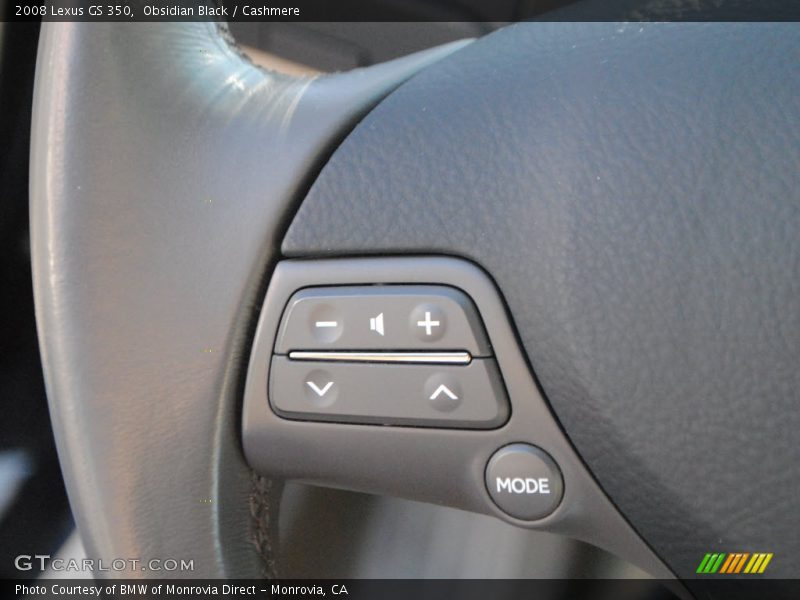Obsidian Black / Cashmere 2008 Lexus GS 350