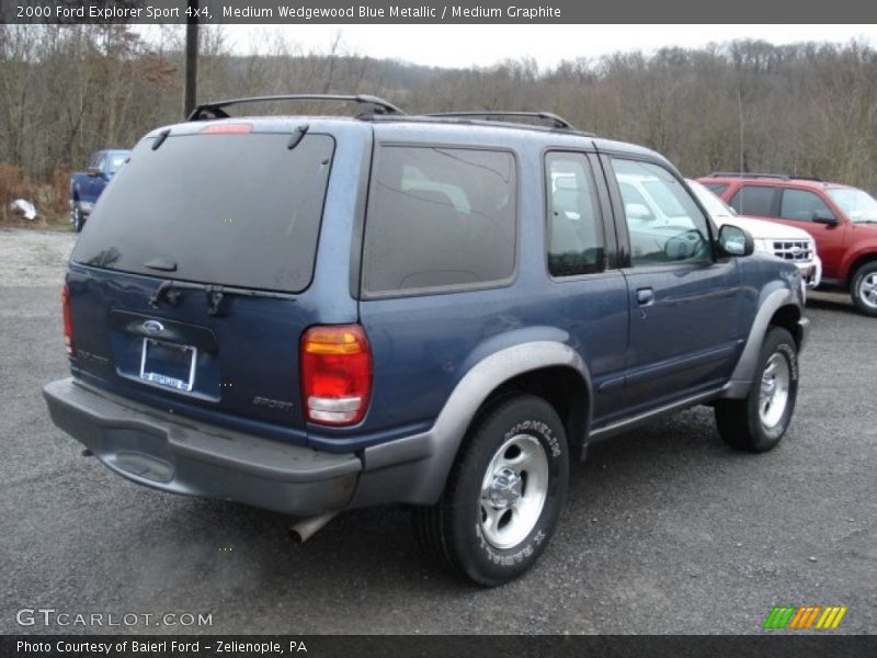  2000 Explorer Sport 4x4 Medium Wedgewood Blue Metallic