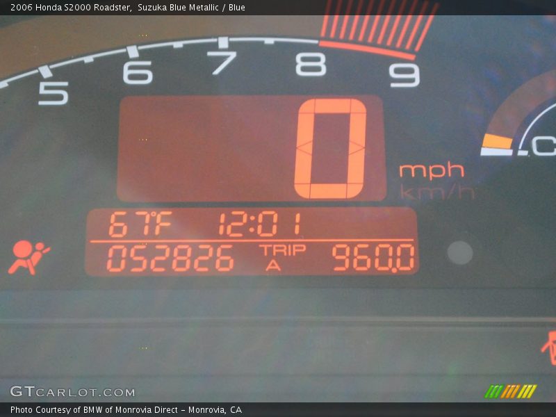 Suzuka Blue Metallic / Blue 2006 Honda S2000 Roadster