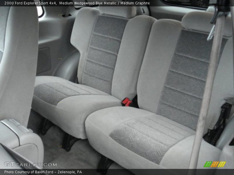  2000 Explorer Sport 4x4 Medium Graphite Interior