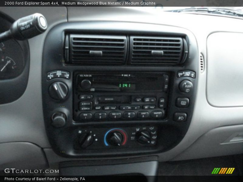 Medium Wedgewood Blue Metallic / Medium Graphite 2000 Ford Explorer Sport 4x4