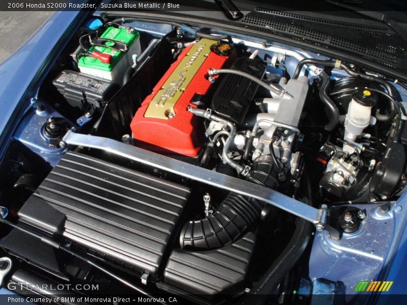  2006 S2000 Roadster Engine - 2.2 Liter DOHC 16-Valve VTEC 4 Cylinder