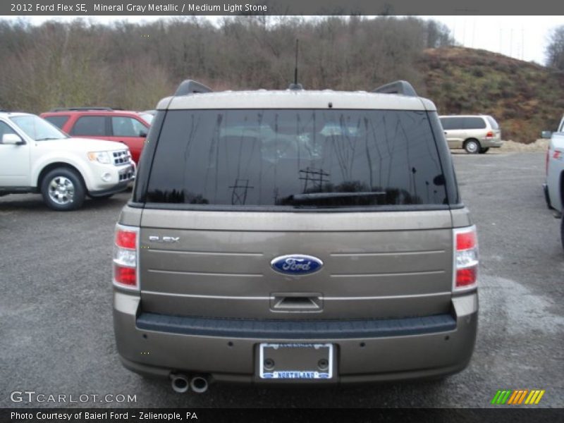 Mineral Gray Metallic / Medium Light Stone 2012 Ford Flex SE