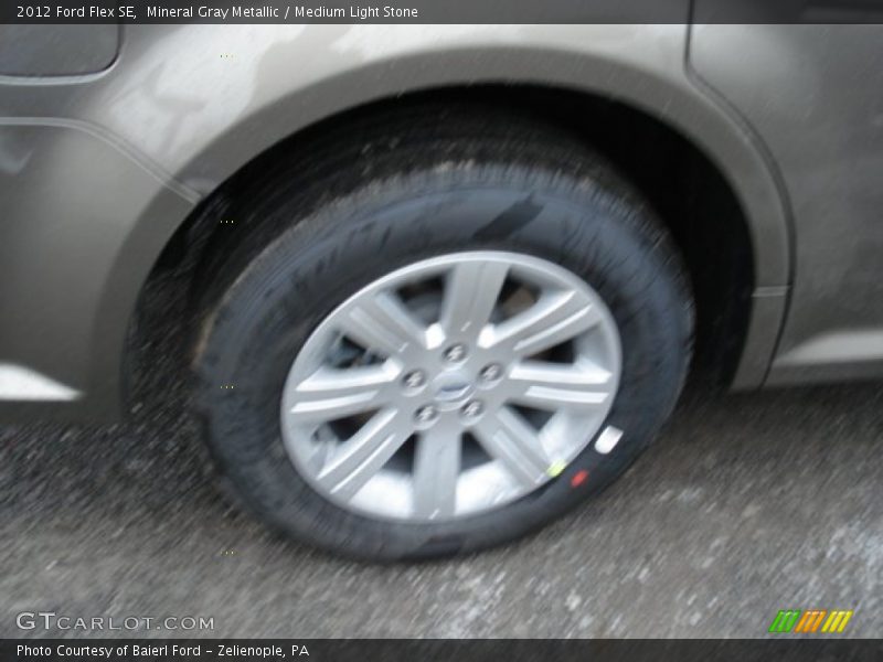 Mineral Gray Metallic / Medium Light Stone 2012 Ford Flex SE