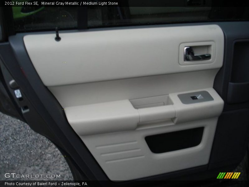 Mineral Gray Metallic / Medium Light Stone 2012 Ford Flex SE