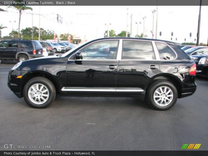 Black / Black 2009 Porsche Cayenne Tiptronic