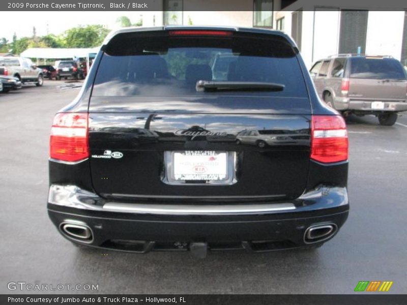 Black / Black 2009 Porsche Cayenne Tiptronic