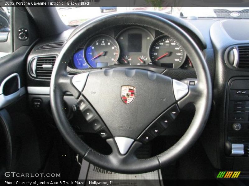 Black / Black 2009 Porsche Cayenne Tiptronic
