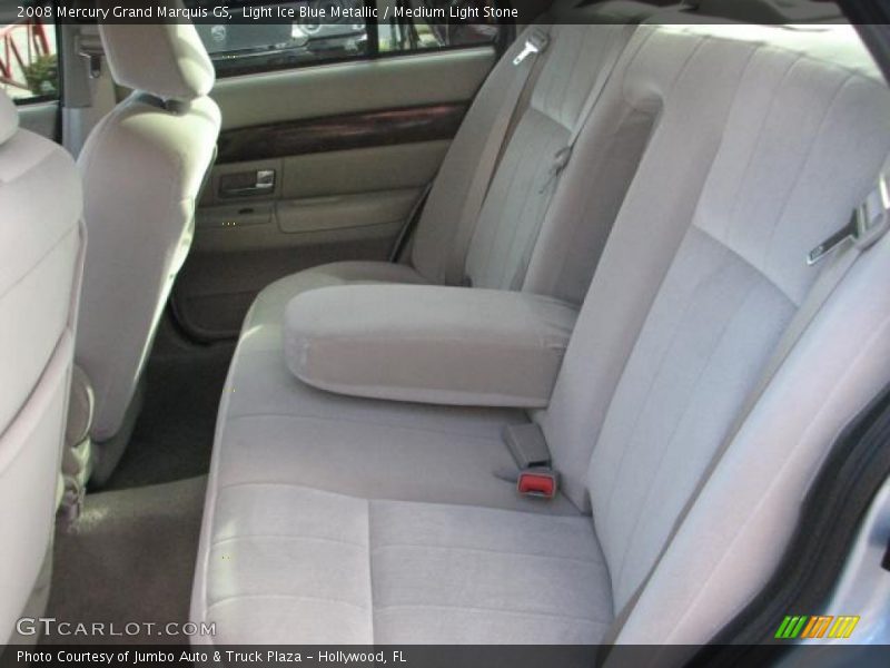 Light Ice Blue Metallic / Medium Light Stone 2008 Mercury Grand Marquis GS
