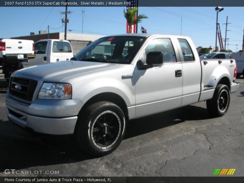 Silver Metallic / Medium Flint 2007 Ford F150 STX SuperCab Flareside