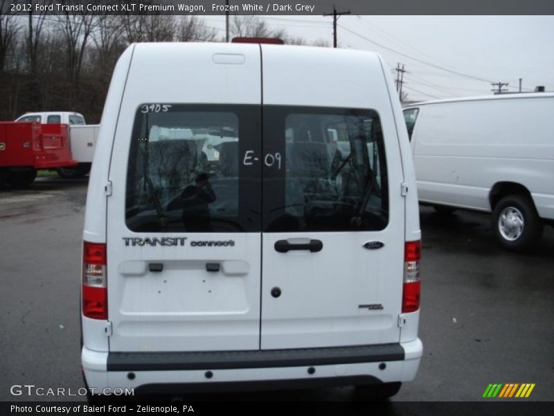 Frozen White / Dark Grey 2012 Ford Transit Connect XLT Premium Wagon