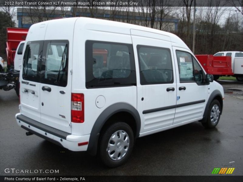 Frozen White / Dark Grey 2012 Ford Transit Connect XLT Premium Wagon
