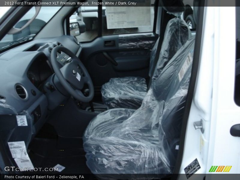 Frozen White / Dark Grey 2012 Ford Transit Connect XLT Premium Wagon