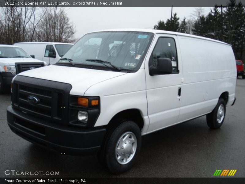 Front 3/4 View of 2012 E Series Van E150 Cargo