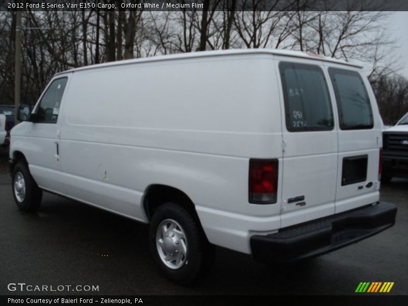Oxford White / Medium Flint 2012 Ford E Series Van E150 Cargo
