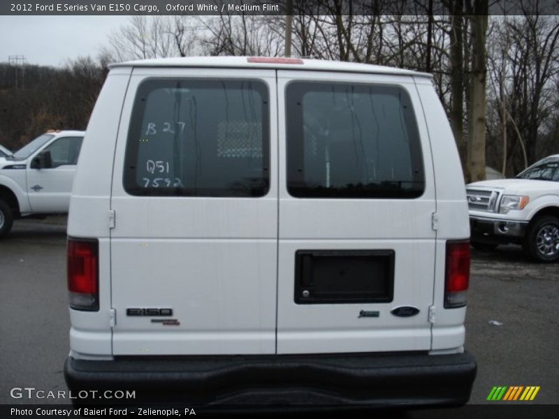 Oxford White / Medium Flint 2012 Ford E Series Van E150 Cargo