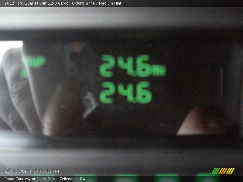 Oxford White / Medium Flint 2012 Ford E Series Van E150 Cargo