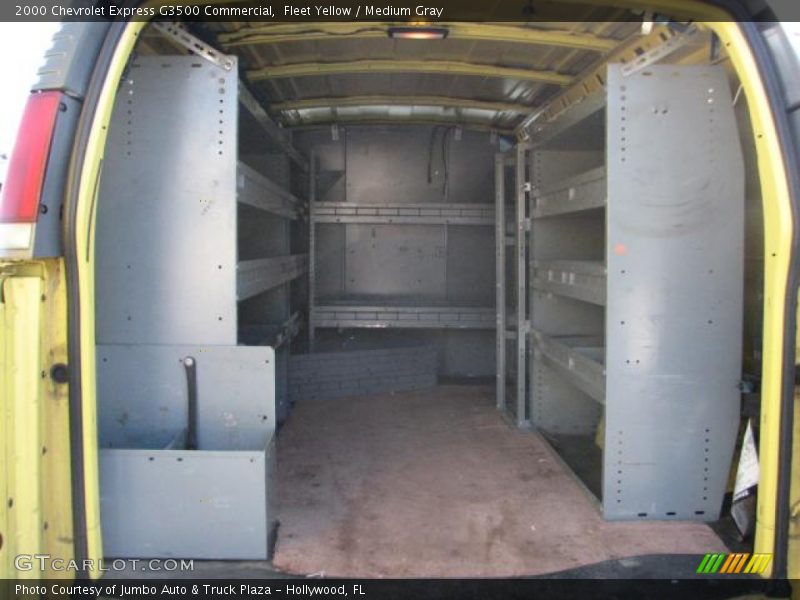 Fleet Yellow / Medium Gray 2000 Chevrolet Express G3500 Commercial