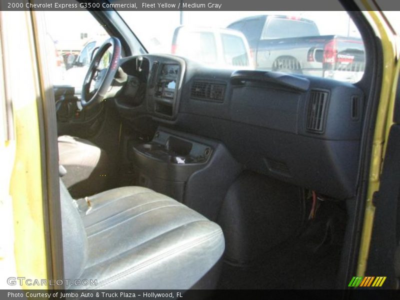 Fleet Yellow / Medium Gray 2000 Chevrolet Express G3500 Commercial