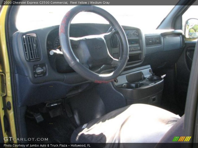 Fleet Yellow / Medium Gray 2000 Chevrolet Express G3500 Commercial